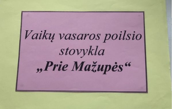 Stovykla